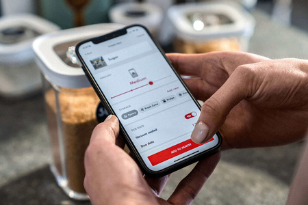 ZWILLING FRESH & SAVE CUBE Zestaw startowy plastikowy M - szary