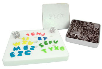 PME Zestaw wycinarek do liter i cyfr