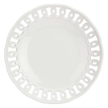 LA PORCELLANA BIANCA FIRENZE Rzeźbiona misa okrągła 16 cm