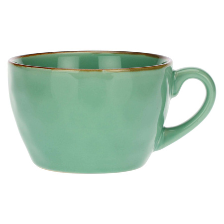 ROSE&TULIPANI CONCERTO VERDE ACQUA Zestaw 4 kubków śniadaniowych 420 ml