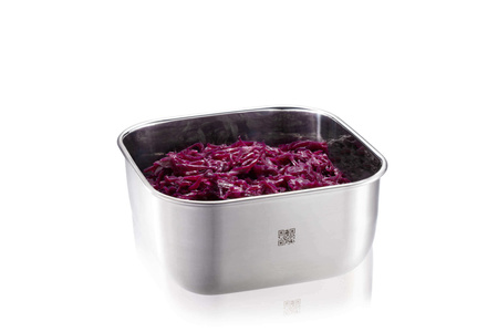 GEFU PROVIDO Pojemnik stalowy kwadratowy 900 ml