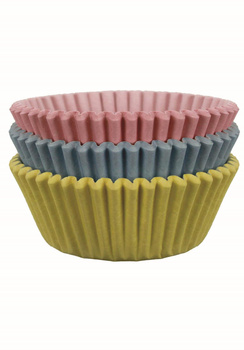 PME Papilotki do pieczenia babeczek pastelowe (60 sztuk) wielokolorowy