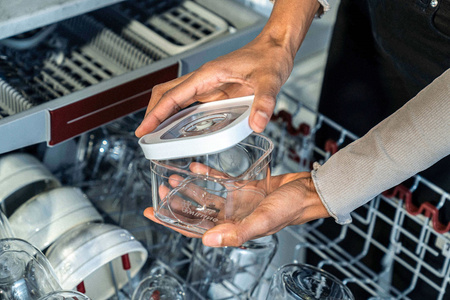 ZWILLING FRESH & SAVE CUBE Zestaw pojemników plastikowych S - szary