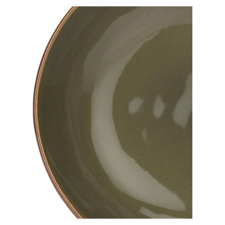 ROSE&TULIPANI CONCERTO GRIGIO TORTORA Zestaw 4 talerzy do zupy 21 cm