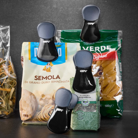 GEFU PERTO Klipsy zamykające, 4 sztuki