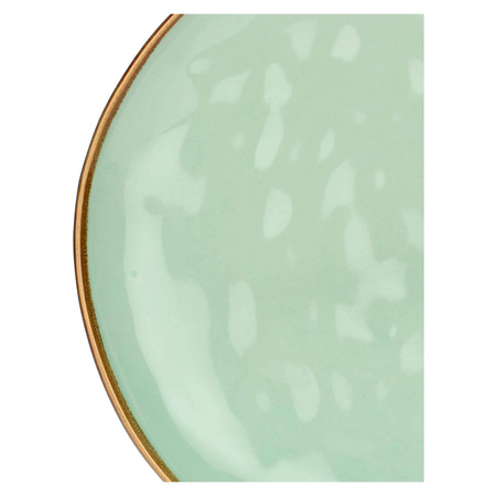 ROSE&TULIPANI CONCERTO VERDE ACQUA Zestaw 4 talerzy obiadowych 27 cm