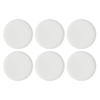 LA PORCELLANA BIANCA ESSENZIALE GOURMET Zestaw 6 talerzy obiadowych 17 cm