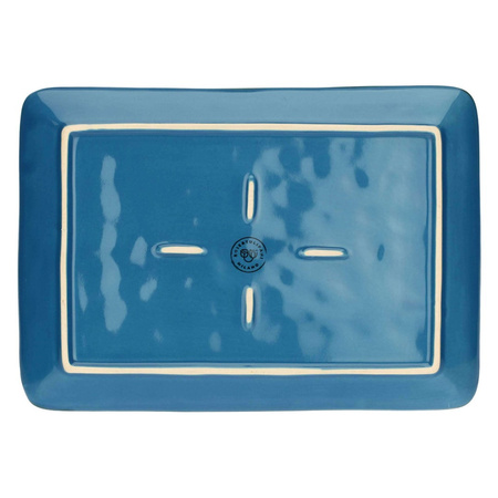 ROSE&TULIPANI CONCERTO BLU AVIO Zestaw 2 tac prostokątnych 27 x 19 cm