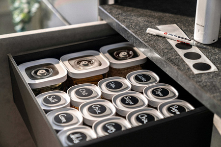 ZWILLING FRESH & SAVE CUBE Zestaw 10 naklejek + mazak