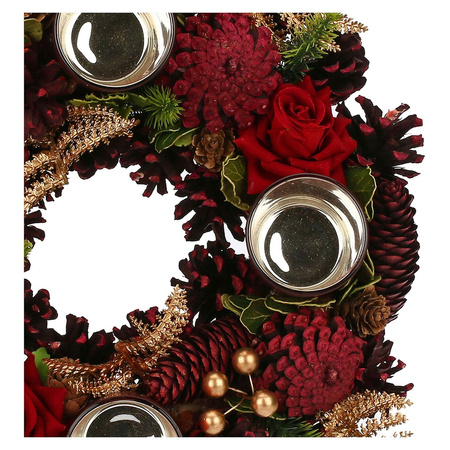 RITUALI DOMESTICI QUASIROSSO Zestaw 4 świeczek tealight