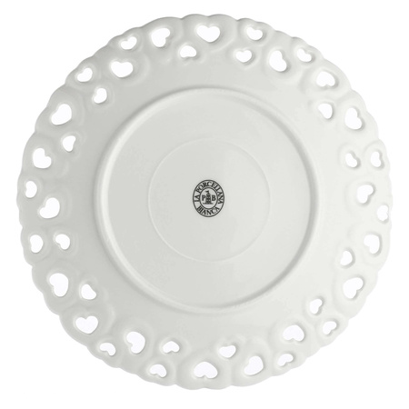 LA PORCELLANA BIANCA VALENTINO Zdobiony talerz 20 cm