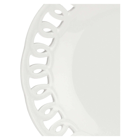 LA PORCELLANA BIANCA FIRENZE Rzeźbiona misa okrągła 16 cm