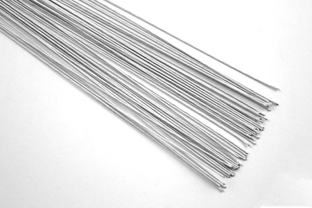 PME Drut florystyczny powlekany biały 0.81 mm (50 sztuk)