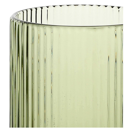 ROSE&TULIPANI TWISTY Szklanka zielona 260 ml