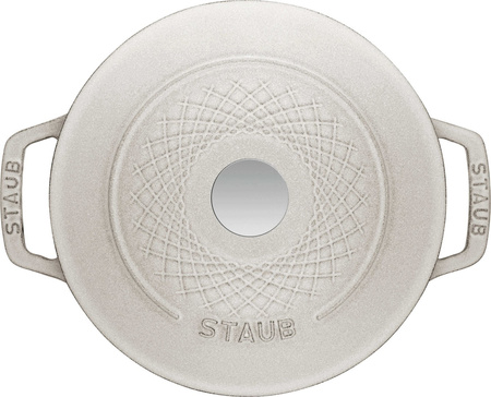 STAUB SPECIAL COCOTTE Garnek żeliwny okrągły 2.3 ltr, truflowy