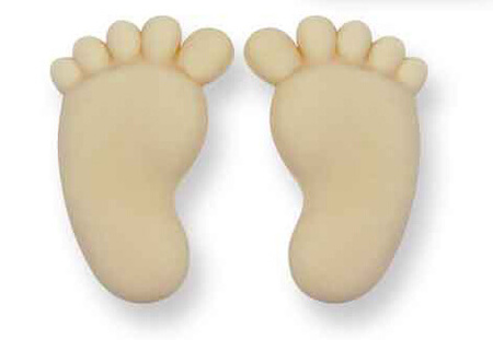 PME Zestaw 2 foremek JEM Pop It Stópki dziecięce