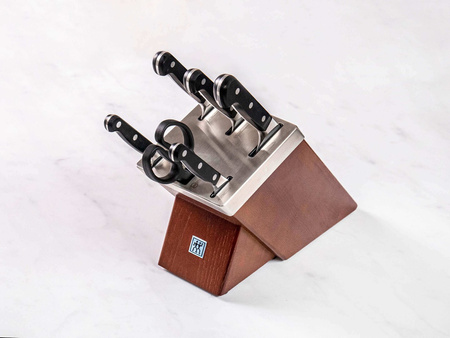 ZWILLING PRO Zestaw 5 noży w bloku samoostrzącym