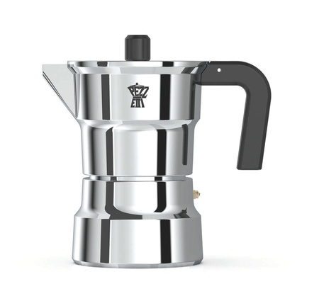 PEZZETTI SOLIDEXPRESS Aluminiowa kawiarka (3 filiżanki) - Srebrny