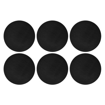 SELTMANN LIFE FASHION GLAMOROUS BLACK Zestaw 6 talerzy obiadowych 28 cm