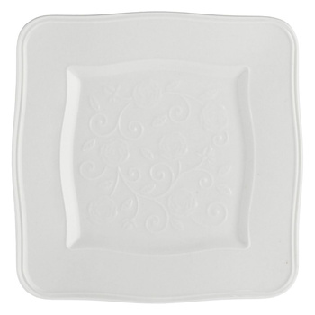 LA PORCELLANA BIANCA FLORENTINA Talerz kwadratowy 15 cm