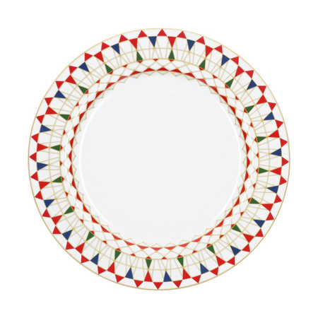 ROSE&TULIPANI XMAS CAROUSEL Talerz obiadowy 25 cm