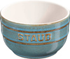 STAUB XS-MINIS Zestaw 4 ramekinów okrągłych 9 cm, antyczny turkusowy
