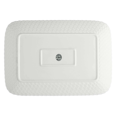 LA PORCELLANA BIANCA MOMENTI Taca do serwowania 35 x 26 cm