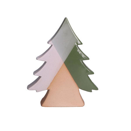 RITUALI DOMESTICI STRATOSTRATEGICO Zestaw 2 ozdób świątecznych choinka 18 x 5 x 22.5 cm