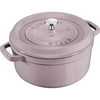 STAUB LA COCOTTE Garnek żeliwny okrągły 3.8 ltr, kwiat wiśni