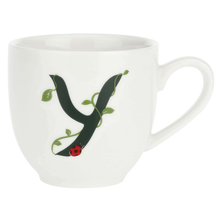 LA PORCELLANA BIANCA SOLOTUA Filiżanka ze spodkiem 90 ml, Wzór Y