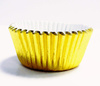 PME Metaliczne mini papilotki na muffinki (45 sztuk) złoty