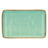 ROSE&TULIPANI CONCERTO VERDE ACQUA Zestaw 2 tac prostokątnych 27 x 19 cm