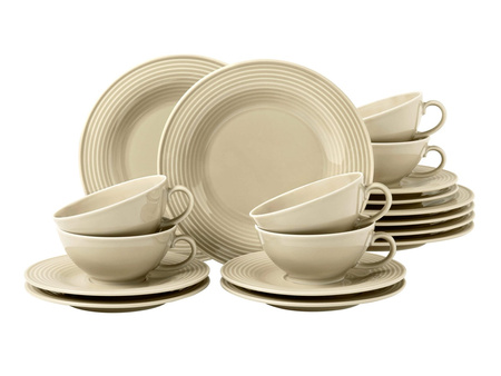 SELTMANN BEAT COLOR GLAZE Serwis do herbaty dla 6 osób