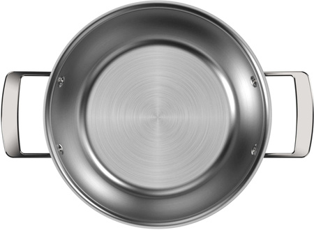 DEMEYERE BLACK 5 Patelnia głęboka 2H z pokrywką 24 cm