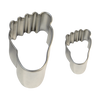 PME Zestaw 2 metalowych foremek dziecięce stópki