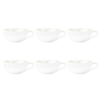 SELTMANN LIBERTY GOLDEN ROSE HIP Zestaw 6 filiżanek do herbaty 280 ml