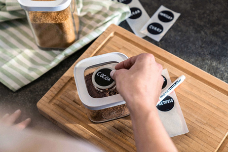 ZWILLING FRESH & SAVE CUBE Zestaw 10 naklejek + mazak