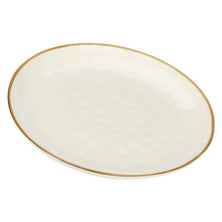 ROSE&TULIPANI CONCERTO AVORIO Zestaw 2 półmisków okrągłych 32 cm