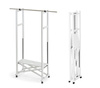 ARREDAMENTI ELIOS Stojak na ubrania - 37 x 78 cm, Biały