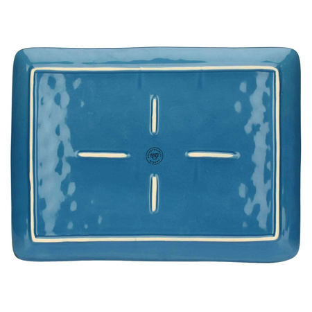 ROSE&TULIPANI CONCERTO BLU AVIO Taca prostokątna 36 x 26.5 cm