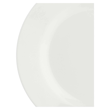 LA PORCELLANA BIANCA ESSENZIALE Zestaw 6 talerzy do sałatek z rantem 20 cm