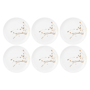 SELTMANN LIBERTY GOLDEN ROSE HIP Zestaw 6 talerzy obiadowych 27.5 cm