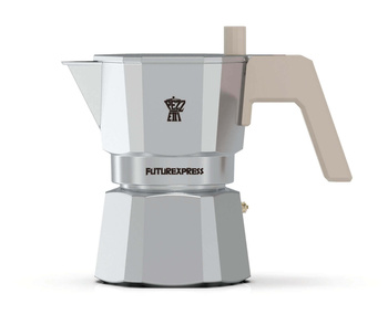 PEZZETTI FUTUREXPRESS Aluminiowa kawiarka (1 filiżanka) - Srebrny