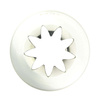 PME Średnia, stalowa końcówka dekoracyjna gwiazdka