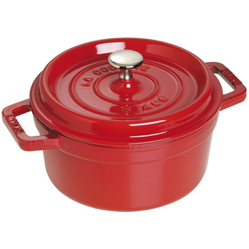 STAUB LA COCOTTE Garnek żeliwny okrągły 1.7 ltr, czerwony