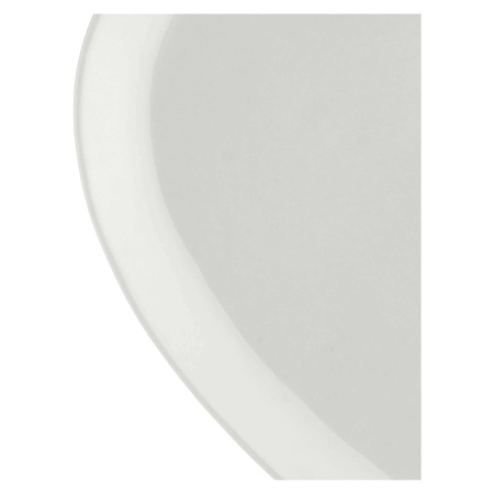 LA PORCELLANA BIANCA CUPIDO Zestaw 2 talerzyków do ciast serce 17 cm