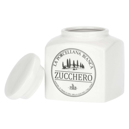 LA PORCELLANA BIANCA CONSERVA Pojemnik na cukier 1.1 ltr