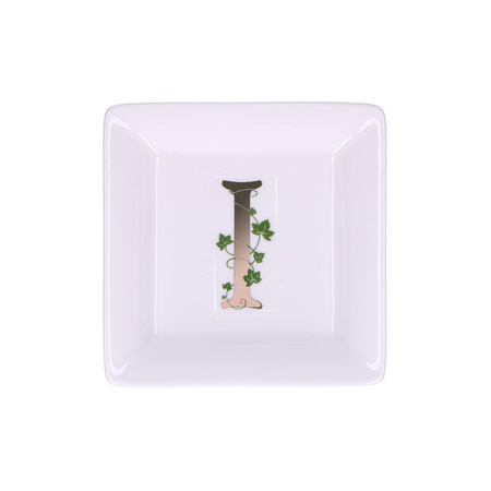 LA PORCELLANA BIANCA ADORATO Talerzyk kwadratowy 10 cm, Wzór I