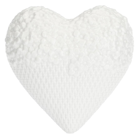 LA PORCELLANA BIANCA LEOPOLDINA Nawilżacz powietrza serce/kwiat 18 cm