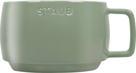 STAUB SERVING Kubek ceramiczny - Eukaliptusowy, 500 ml